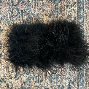 12th the Tribe - Feather Crop Top